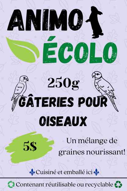 Gâteries pour oiseaux