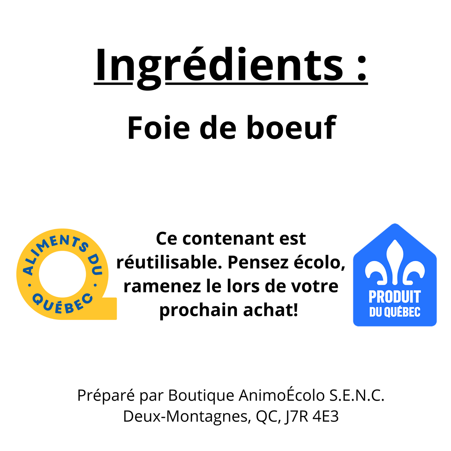 Gâteries pour chiens - Foie de boeuf